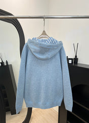 DIOR 25S HOODED ZIP-UP CARDIGAN 684