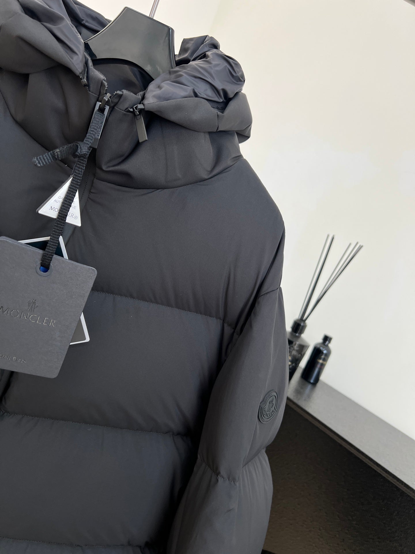 MONCLER 25S HOODED PUFFER JACKET 416