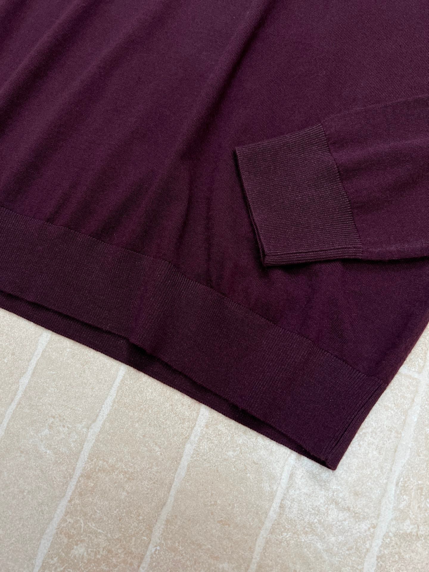 LORO PIANA 26S LONG SLEEVE CREW NECK SWEATER 664