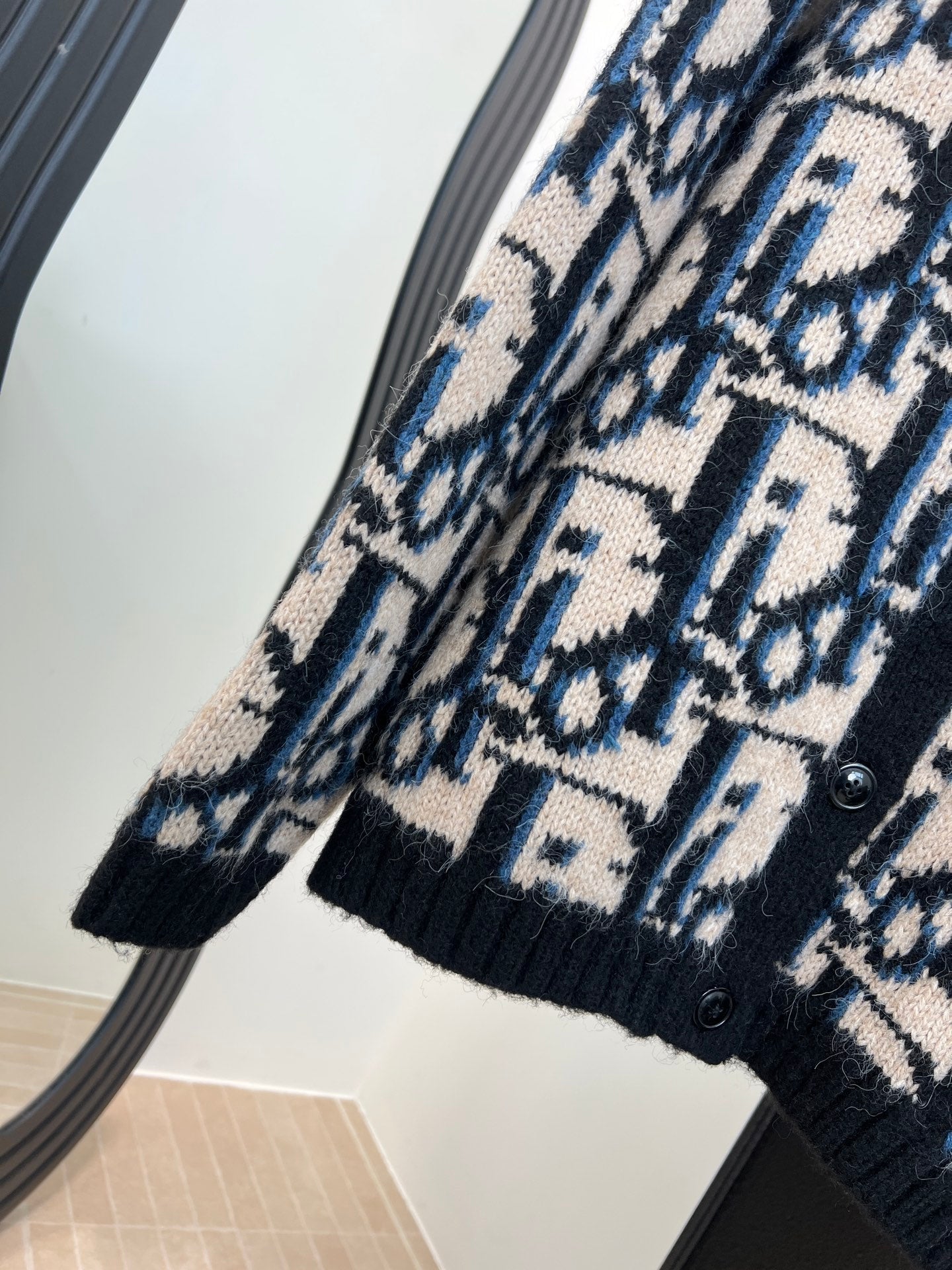 DIOR 26S KNITTED CARDIGAN 1064