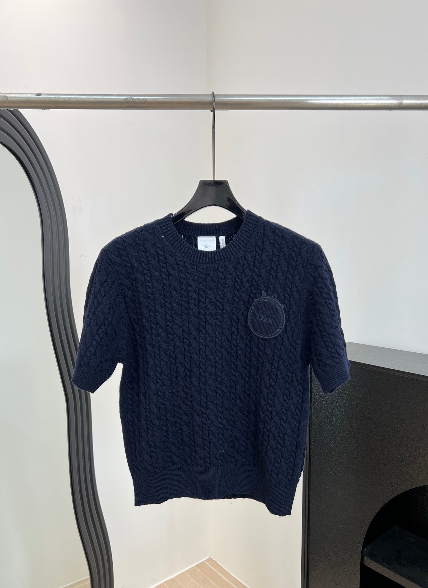 DIOR 26S SHORT-SLEEVED SWEATER 1273