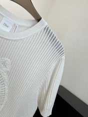 DIOR 26S SHORT-SLEEVED SWEATER 1271