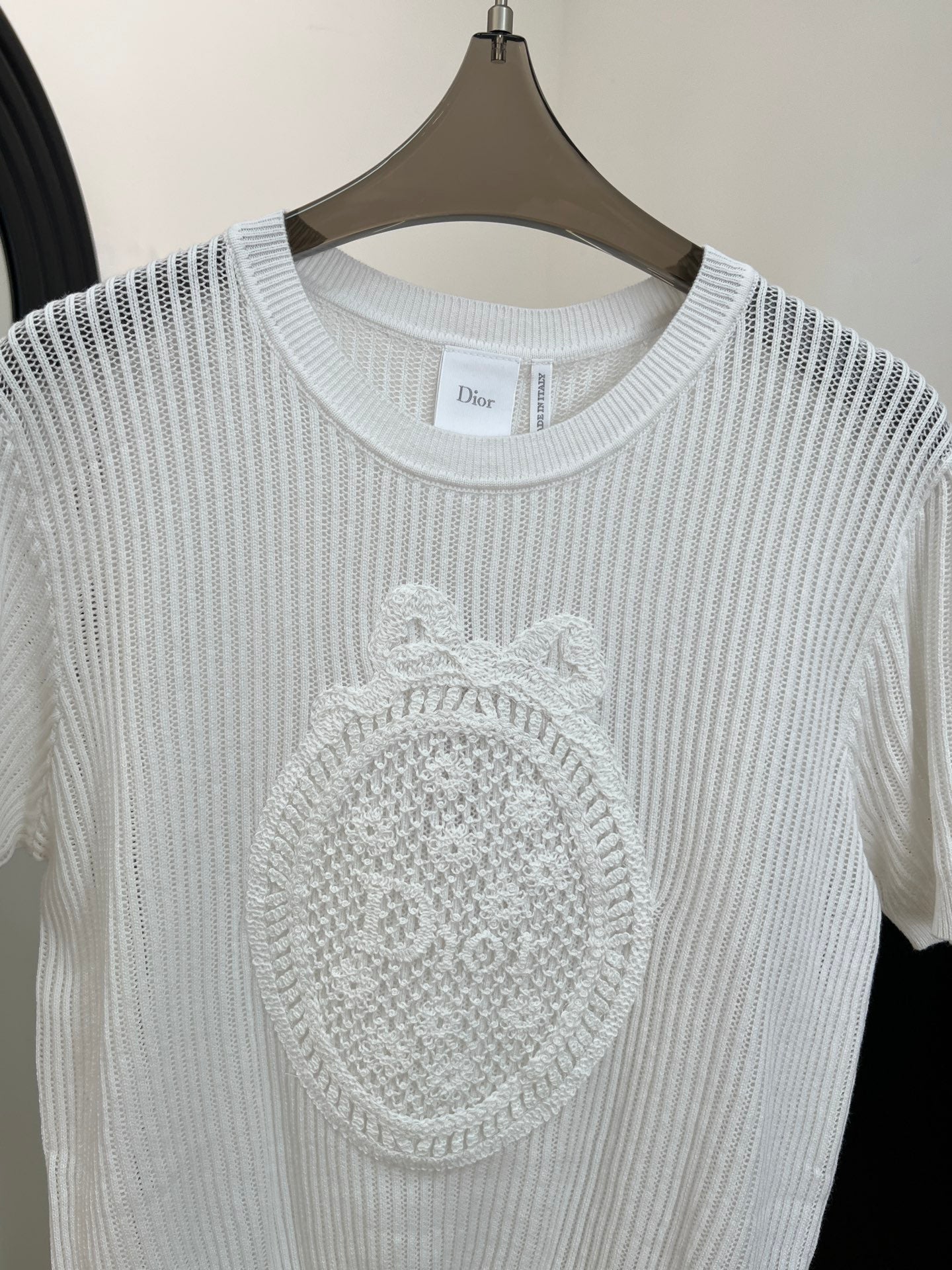 DIOR 26S SHORT-SLEEVED SWEATER 1271
