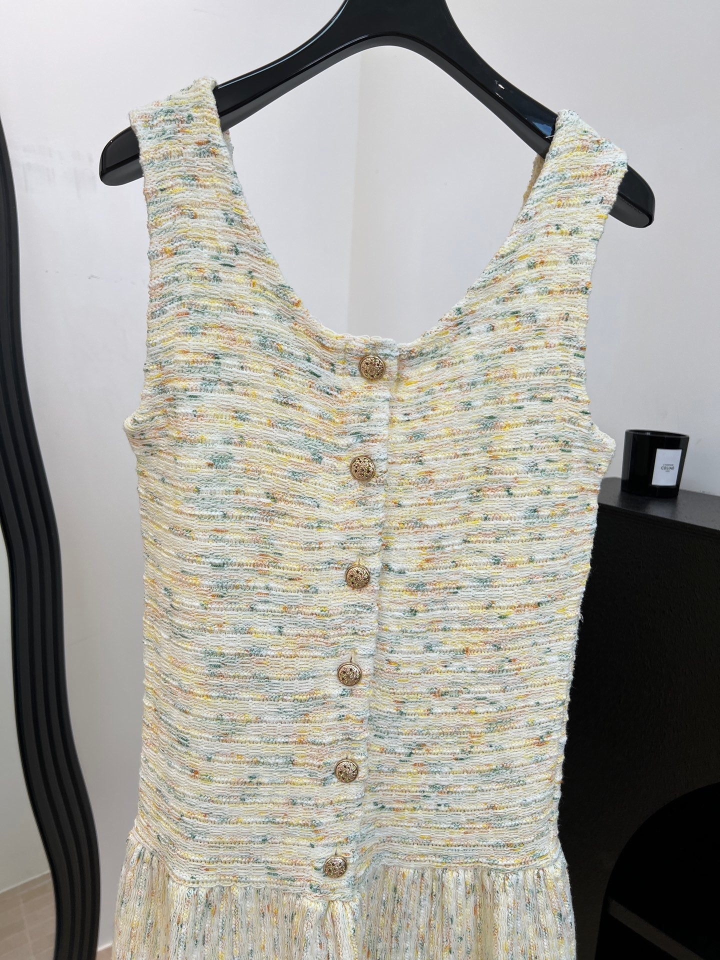 CHANEL 26S SLEEVELESS KNIT DRESS STYLE 1150