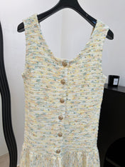 CHANEL 26S SLEEVELESS KNIT DRESS STYLE 1150