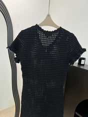 CHANEL 26S SLEEVELESS KNIT TOP 1497