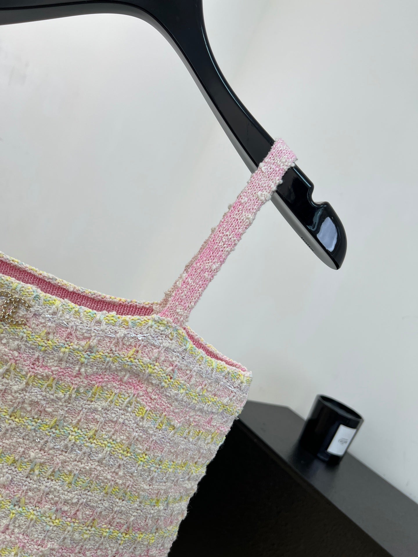 CHANEL 26S TWEED CAMI TOP 1481