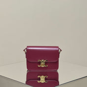 MINI CLAUDE 22 SHINY CALFSKIN FANSY PURPLE
