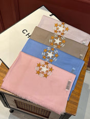 SCARF 200 CM IN BLUSH PINK CASHMERE 394617