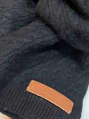 BBR SCARF 170 CM IN WOOL MIX CASHMERE 489017