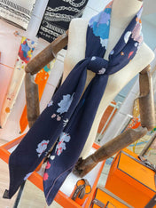HERMES 25S SCARF 140 IN SILK 724765
