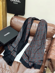 CHANEL 25S SCARF 200 IN CASHMERE 728979