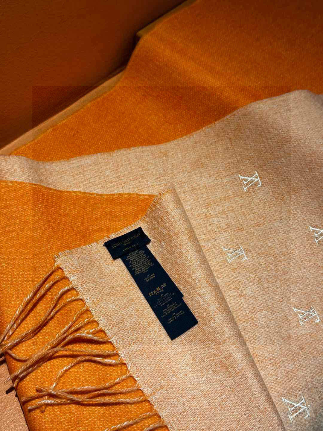 LV SCARF 180 CM IN CASHMERE 730569