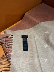 LV SCARF 180 CM IN CASHMERE 730572