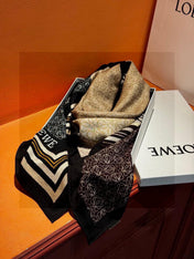 LOEWE 25S SCARF 140 IN CASHMERE SILK 738549