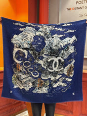 CHANEL 25S SCARF 200 CM IN CASHMERE 941753