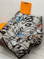 LV 26S SCARF 135 IN CASHMERE AND SILK 319868