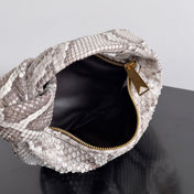 MINI JODIE 23 IN SNAKE PATTERN CALFSKIN