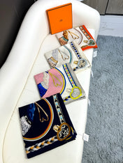 HERMES 25S SCARF 135 IN SILK 856320