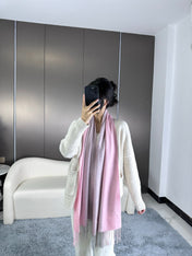 SCRAF 190 CM IN PINK CASHMERE