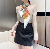 HERMES 25S SCARF 90 IN SILK 729028