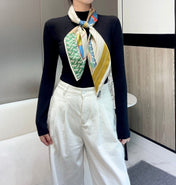 HERMES 25S SCARF 90 IN SILK 735858