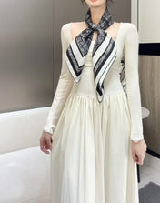 DIOR 26S SCARF 90CM IN SILK 313214