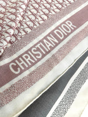 DIOR SCARF 140 CM IN CASHMERE-SILK BLEND 699256