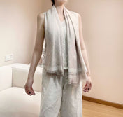 CHANEL 26S SCARF 140 IN SILK 309415