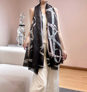 CHANEL 26S SCARF 200 IN SILK 304563