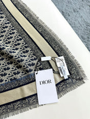 DIOR 26S SCARF 140CM IN CASHMERE SILK 313216