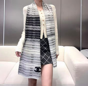 CHANEL 25S SCARF 180 CM IN CASHMERE 943879