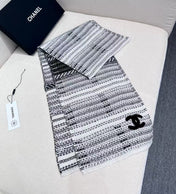 CHANEL 25S SCARF 180 CM IN CASHMERE 943879