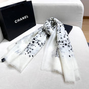 CHANEL 26S SCARF 140 IN SILK 309773