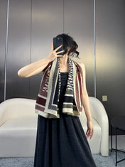 DIOR 26S SCARF 140CM IN CASHMERE SILK 304566