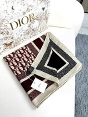 DIOR 26S SCARF 140CM IN CASHMERE SILK 304566