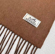 HERMES 25S SCARF 190 IN CASHMERE 986000