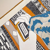 HERMES 26S PRINTED SQUARE SCARF 88 IN SILK 309442