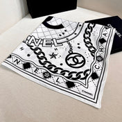 CHANEL 26S SCARF 90 IN SILK 304580