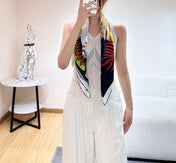 HERMES 26S SCARF 88 IN SILK 303218