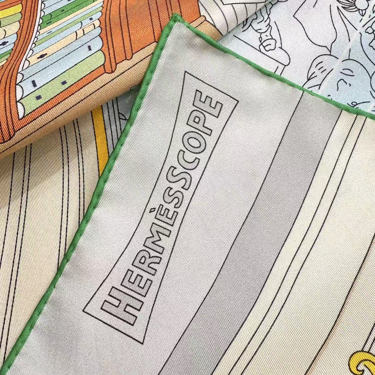 HERMES 26S SCARF 90 IN SILK 304328