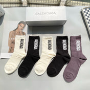 BALENCIAGA 26S CREW SOCKS 561313 (1 BOX)