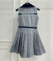 DIOR 26S SLEEVELESS FIT-AND-FLARE DRESS 1420