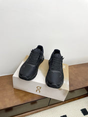 LOEWE 26S CLOUDTILT SNEAKER IN BLACK RECYCLED POLYESTER