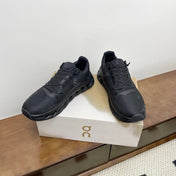 LOEWE 26S CLOUDTILT SNEAKER IN BLACK RECYCLED POLYESTER