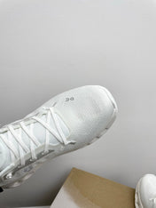 LOEWE 26S CLOUDTILT SNEAKER IN WHITE RECYCLED POLYESTER