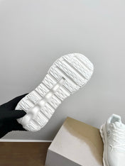 LOEWE 26S CLOUDTILT SNEAKER IN WHITE RECYCLED POLYESTER