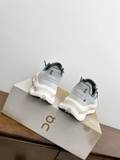 LOEWE 26S CLOUDTILT SNEAKER IN LIGHT GREY RECYCLED POLYESTER