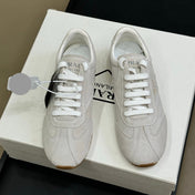 PRADA 25S SNEAKER IN LIGHT GREY SUEDE STYLE 7