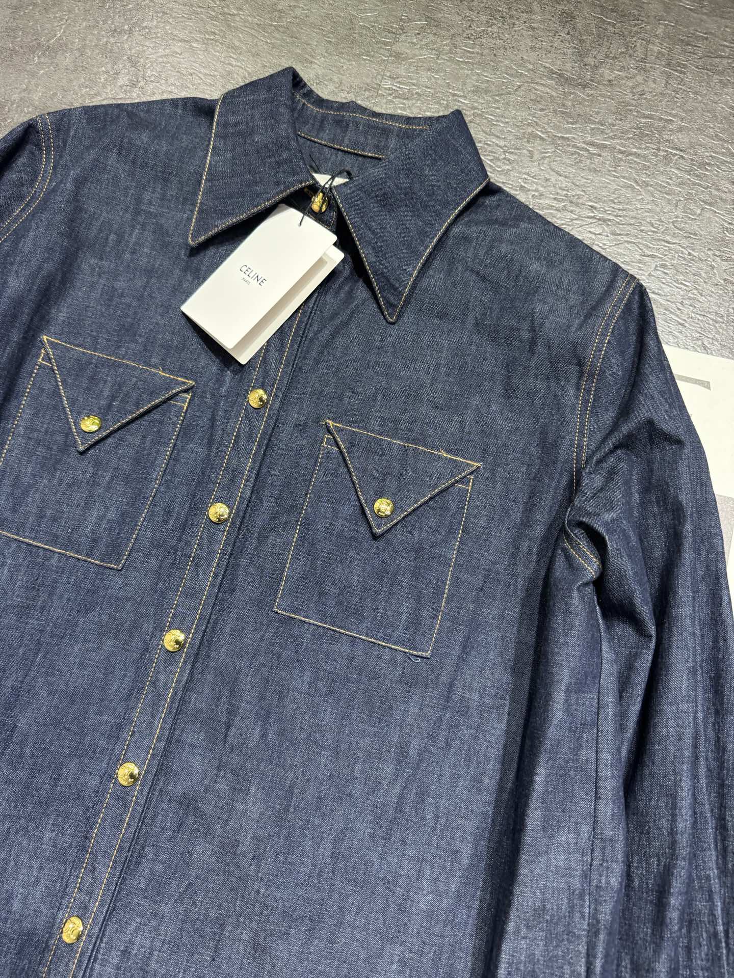 CELINE 26S DENIM SHIRT 157